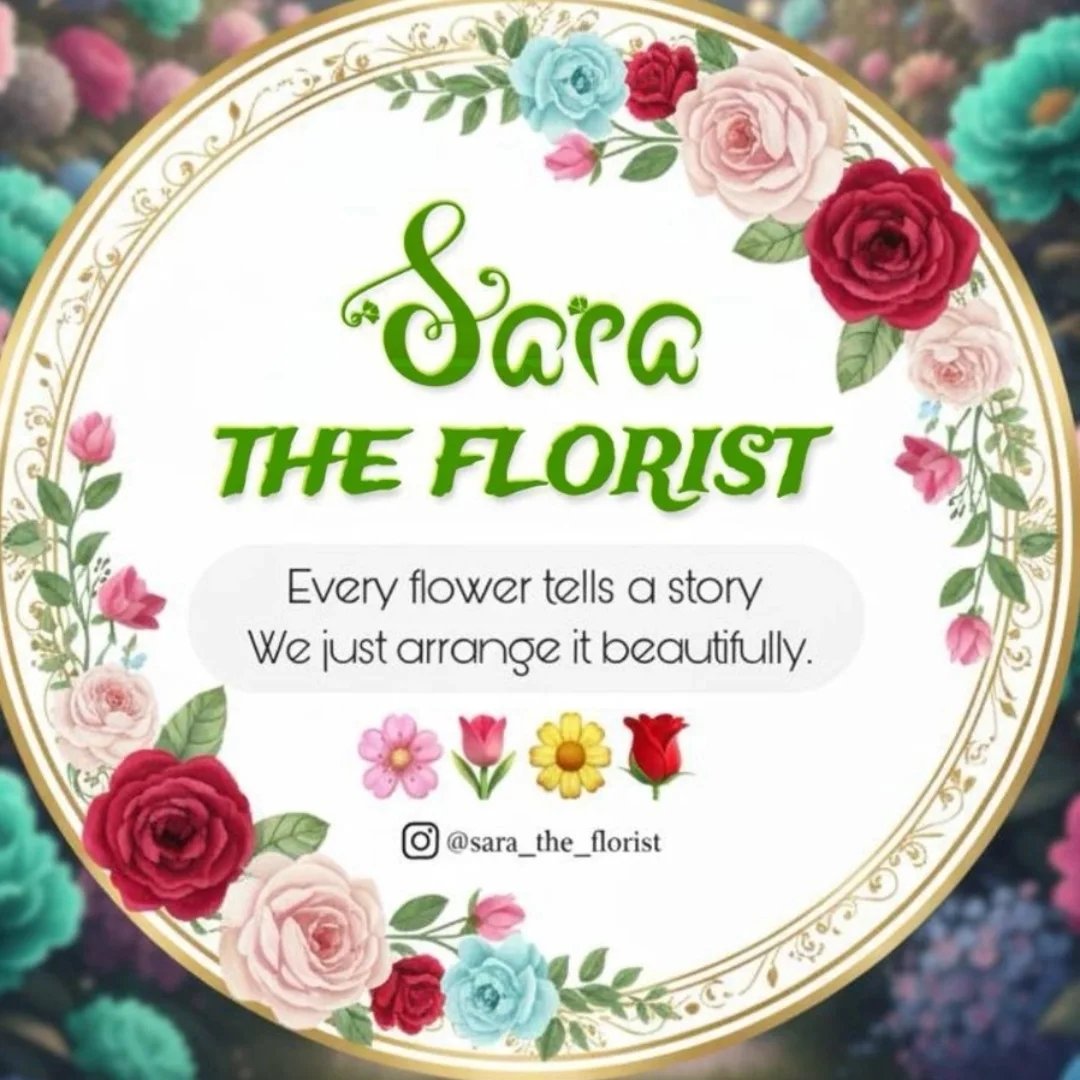Sara The Florist Logo
